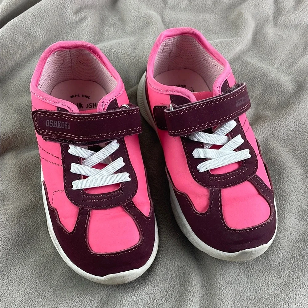 OshKosh B'gosh Pink and Purple Sporty Sneakers